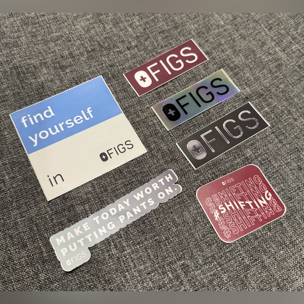FIGS Collection stickers - Bundle 1